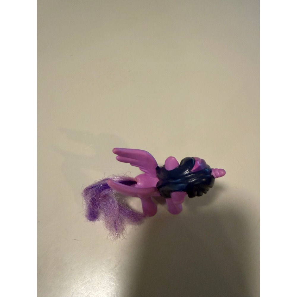 My Little Pony Twilight Sparkle Alicorn Figure Purple Pink Star Cutie Mark 3.5" - Picture 7 of 9